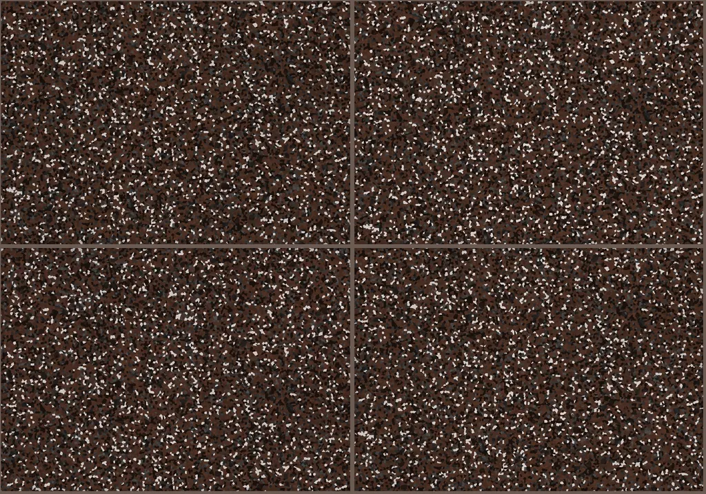 Tan Brown laid as a floor, showing the pattern across several pieces