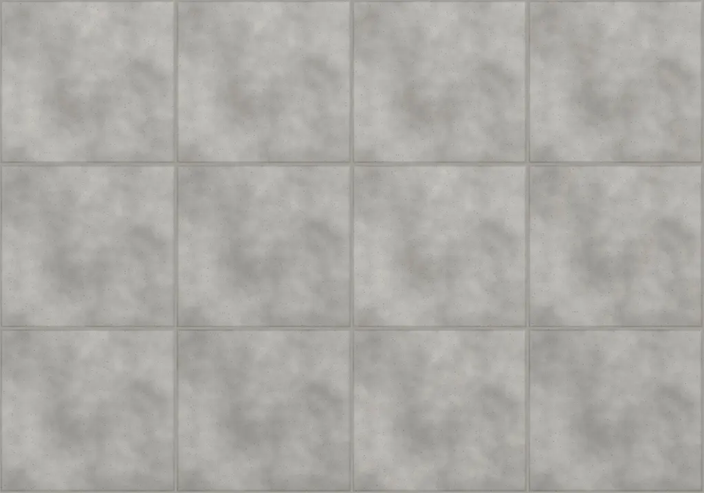 Kitchen Splash Grey laid as a floor, showing the pattern across several pieces