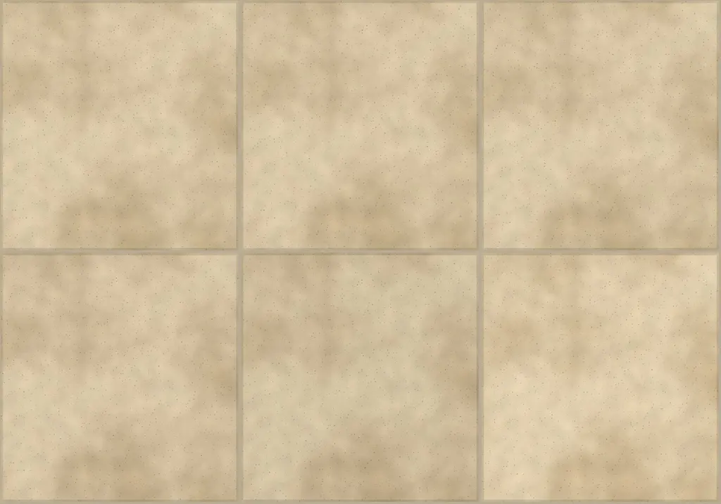 Sahara Beige laid as a floor, showing the pattern across several pieces