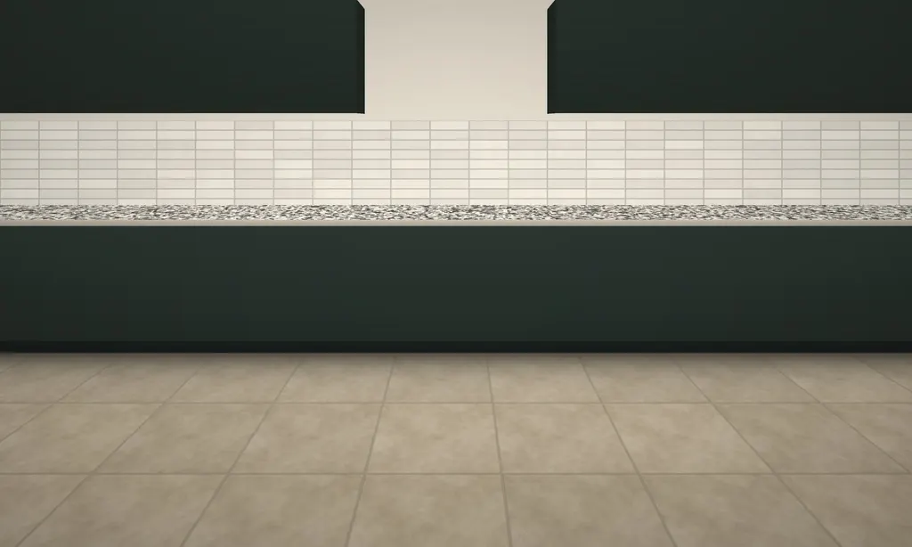 Kashmir White in a kitchen (illustration)