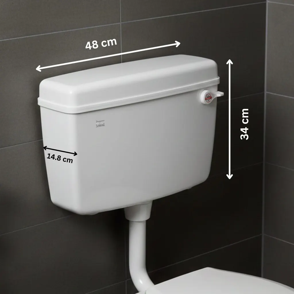 PARRYWARE SLIMLINE ECOMONY FLUSH TANK — photo 2 of 6