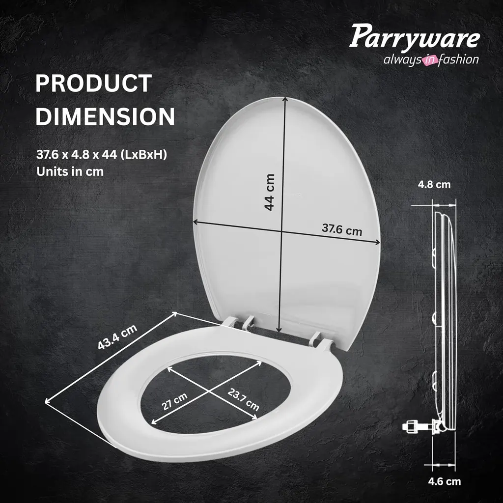 PARRYWARE PETITE PLUS SEAT COVER — photo 2 of 2